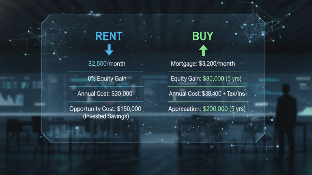Rent vs Buy Is Not Emotional: Rebuilding the Debate Using Only Numbers