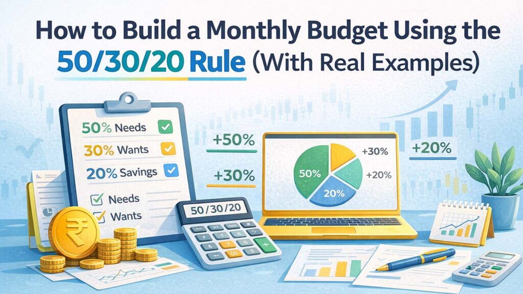 How to Build a Monthly Budget Using the 50/30/20 Rule (With Real Examples)